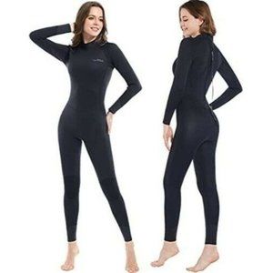 Dark Lightning Full Body Wetsuit 3/2mm Diving Surfing Snorkeling Kayakin…